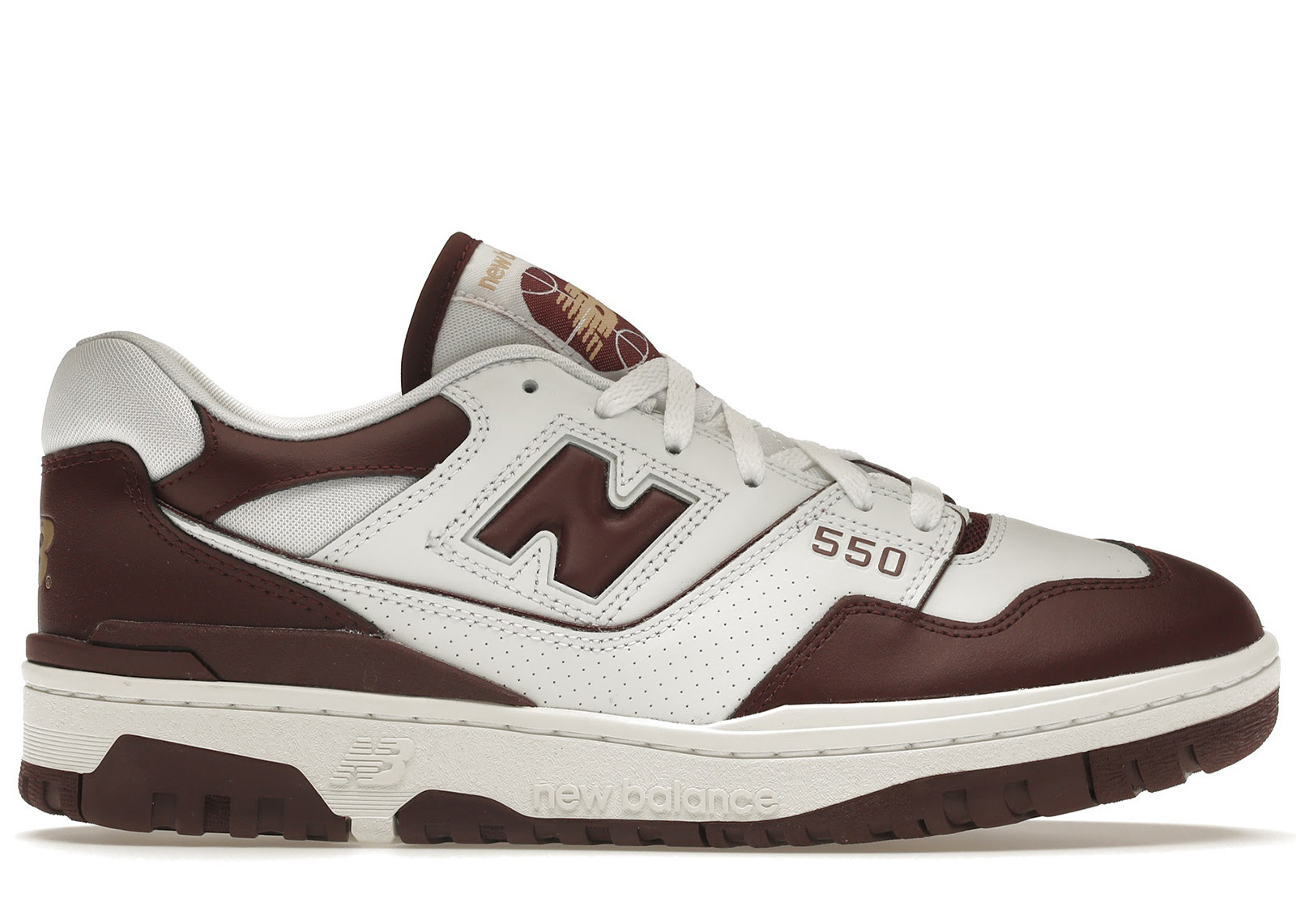 New Balance 550 White Burgundy | StockX