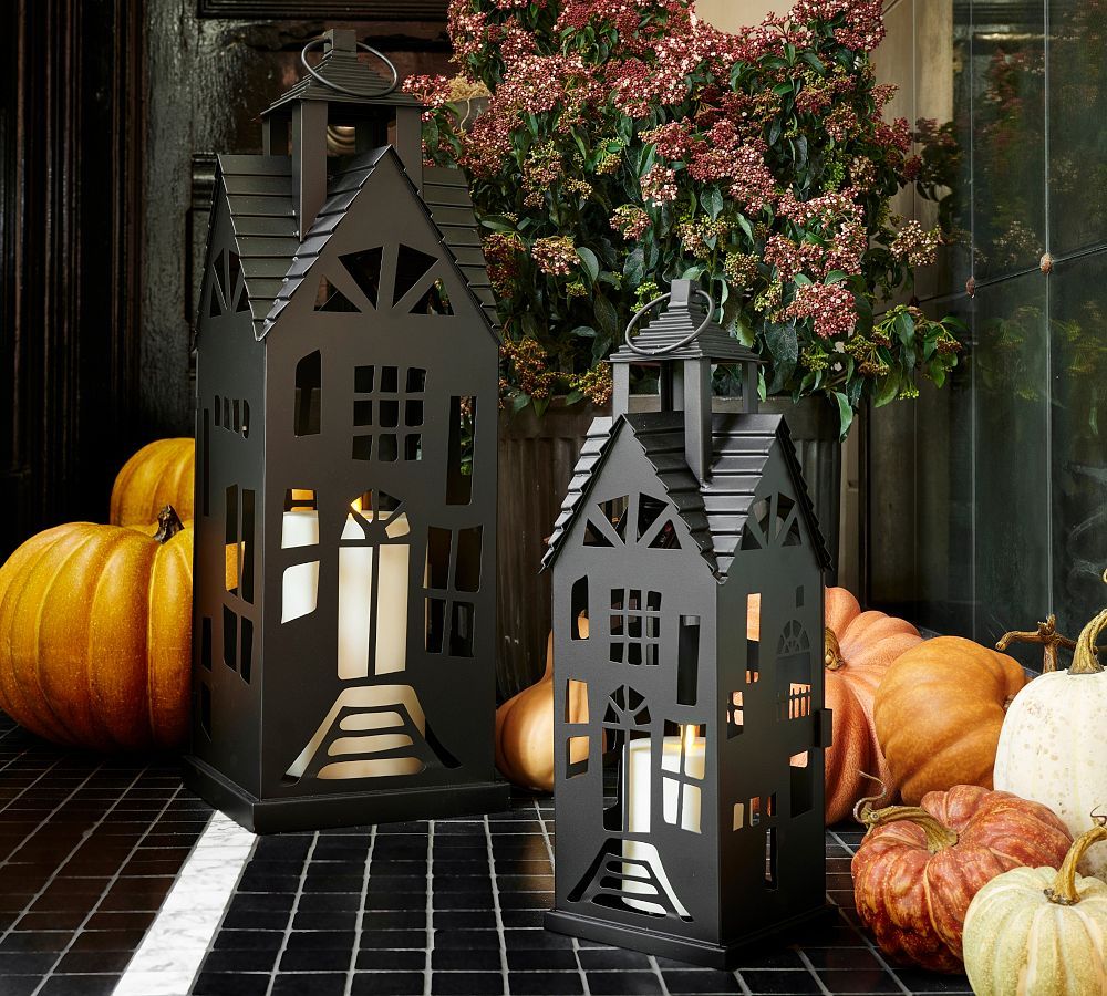 Haunted House Lantern | Pottery Barn (US)