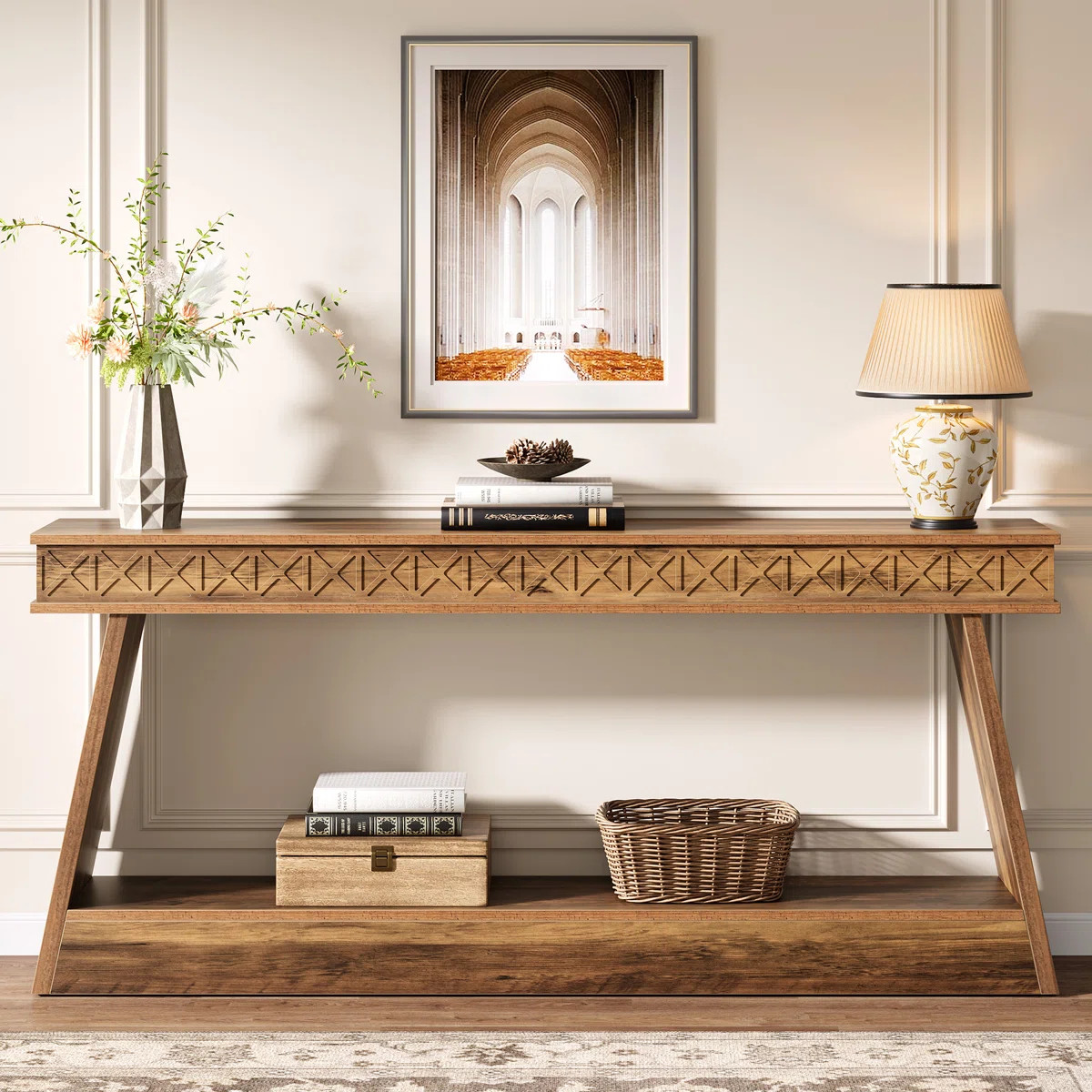 70.87" Console Table With Shelf | Wayfair North America