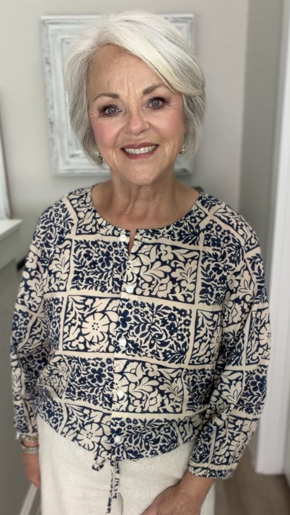 Such an on trend outfit and very affordable!!! I love linen and cotton for summer and these soft muted colors are so beautiful!! Perfect outfit for the mature woman!!!

#LTKootd #LTKOver40 #LTKMidsize