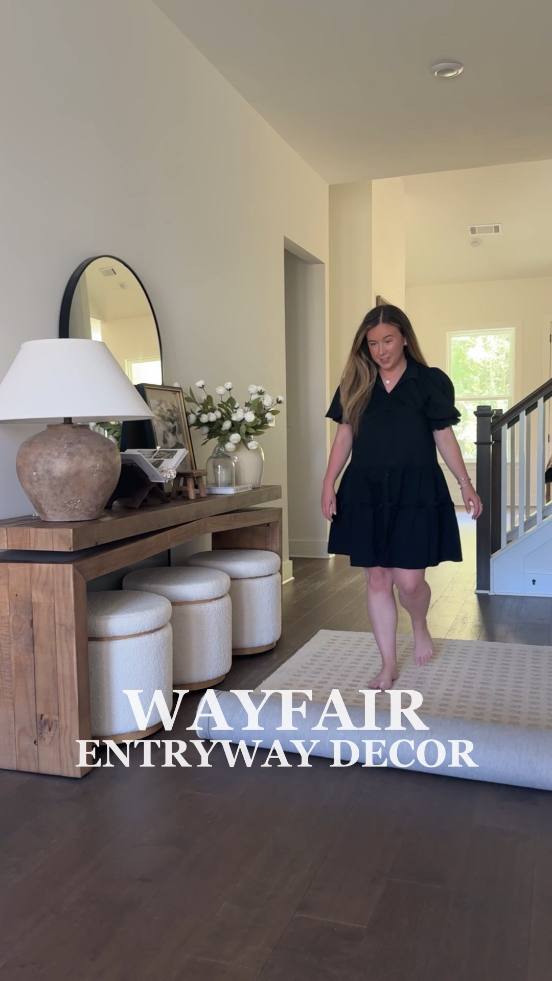 #ad here are some of my @Wayfair entryway favorites! This gorgeous console table and this neutral rug have been some of my all time BEST SELLERS!

#wayfair #WayfairPartner

#LTKSaleAlert #LTKHome #LTKSeasonal