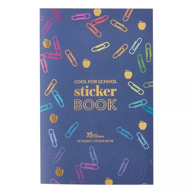 Too Cool for Sticker Book, Edition 7 by Erin Condren