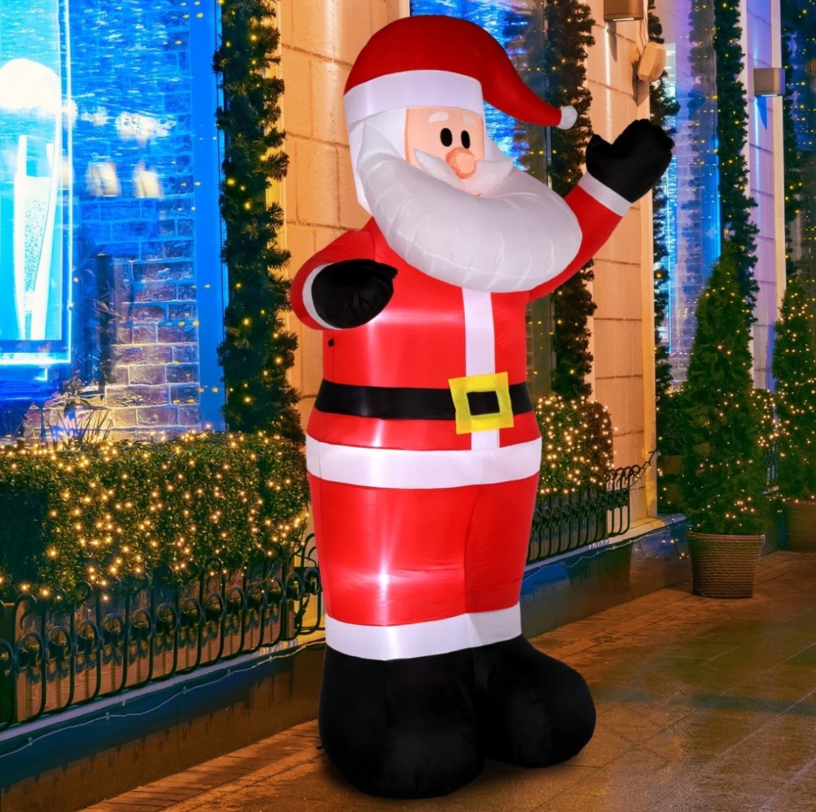 8ft inflatable Santa for $34! He’s a good one!!

#LTKHoliday #LTKSeasonal