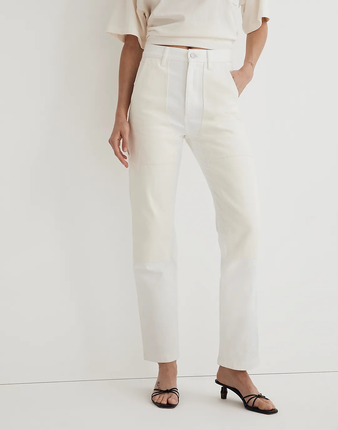 The '90s Straight Jean: Two-Tone Workwear Edition | Madewell