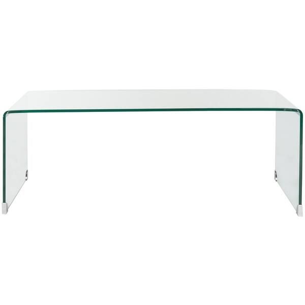 Safavieh Willow Clear Coffee Table - 47.2" x 25.6" x 16.5" | Bed Bath & Beyond