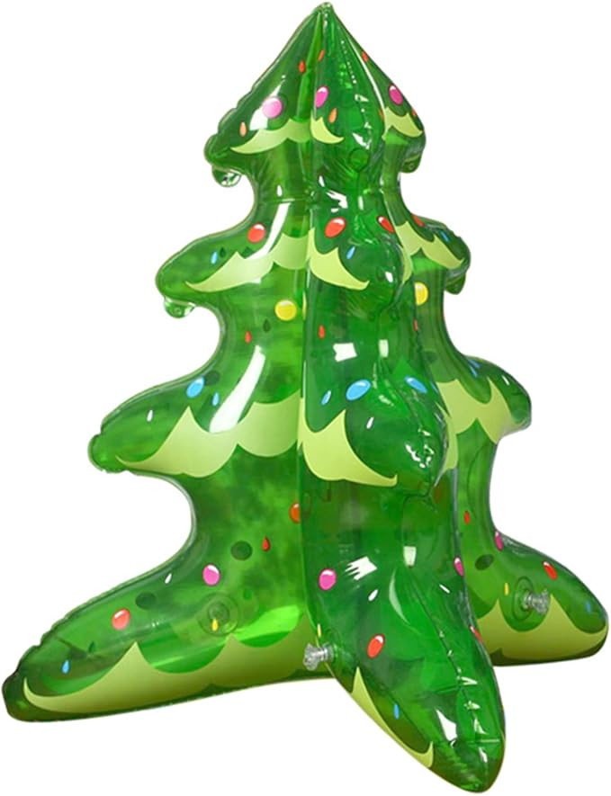 Christmas Inflatables Tree Decorations, Inflatable Xmas Tree Blow Up Xmas Decoration Indoor Outdo... | Amazon (US)