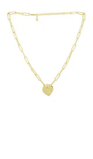 Mlb Red Sox Logo Heart Coin Necklace | Revolve Clothing (Global)
