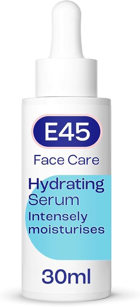 E45 Face Hydrating Serum - Instant 48-Hour Hyaluronic Acid Formula for Dry, Sensitive & Eczema Pr... | Amazon (UK)