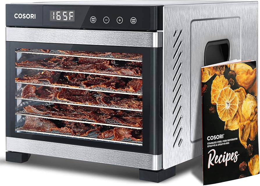 COSORI Food Dehydrator, Bigger Than 7 Trays With Large 6.5" Drying Space, 600W Power Saves More T... | Amazon (US)