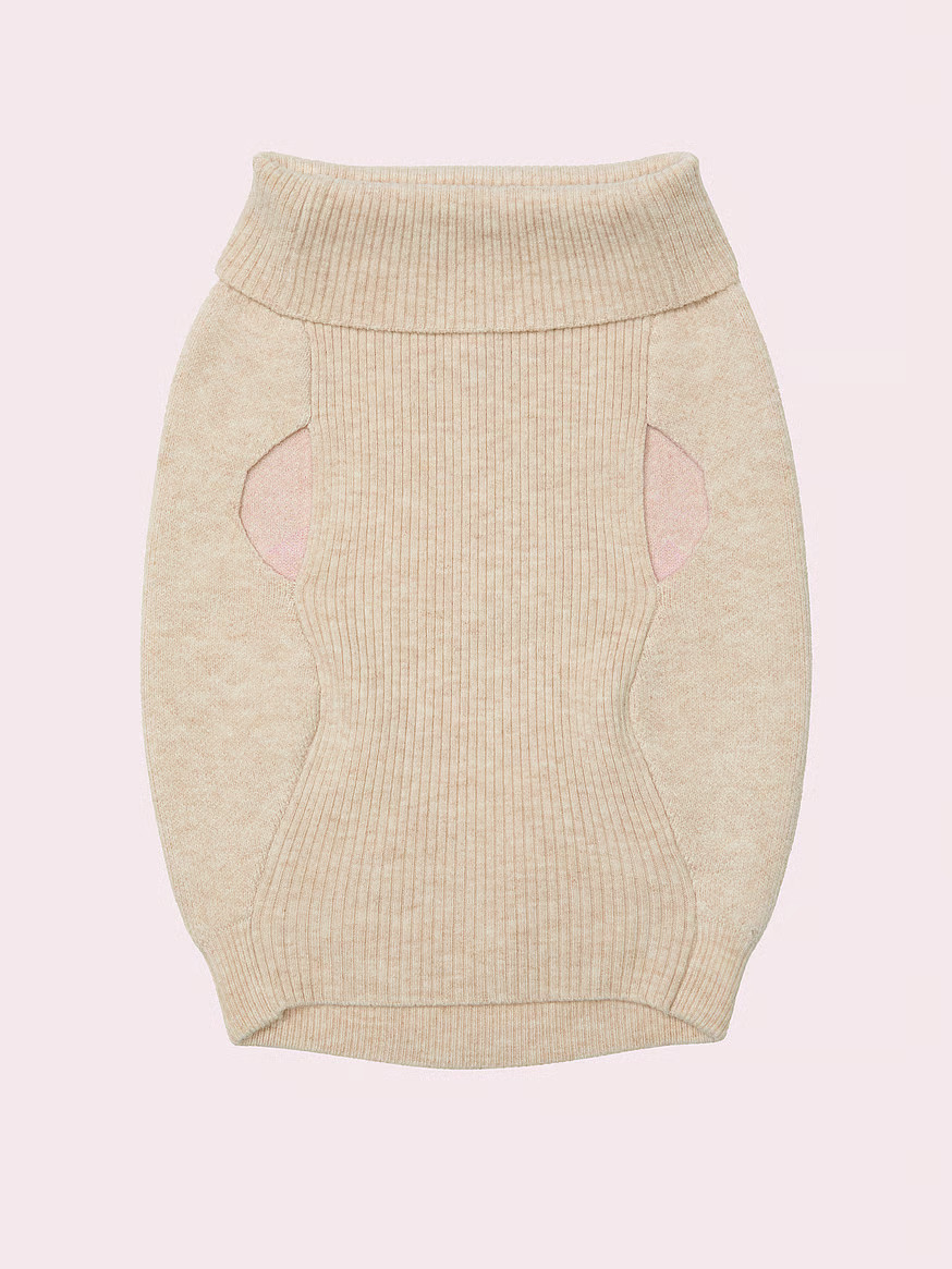 Buy PINK x LoveShackFancy Pet Sweater, Vs Natural Heather - Order Toys & Games online - PINK US | Victoria's Secret (US / CA )