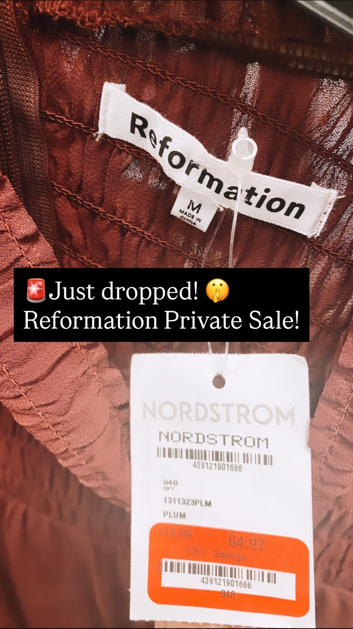 🚨Reformation Private Sale!🤫

Link attached!

✨Follow for Designer Finds for less!

#LTKSaleAlert #LTKSeasonal #LTKgrwm