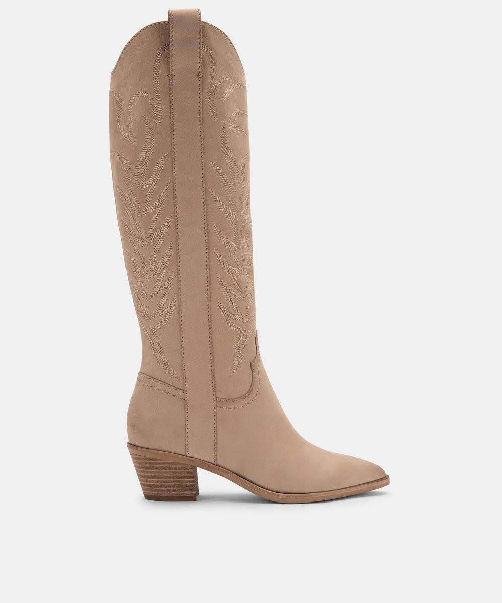 SOLEI BOOTS DUNE NUBUCK | DolceVita.com