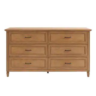Bonawick 6-Drawer Patina Dresser (36 in. H x 66 in. W x 19 in. D) | The Home Depot