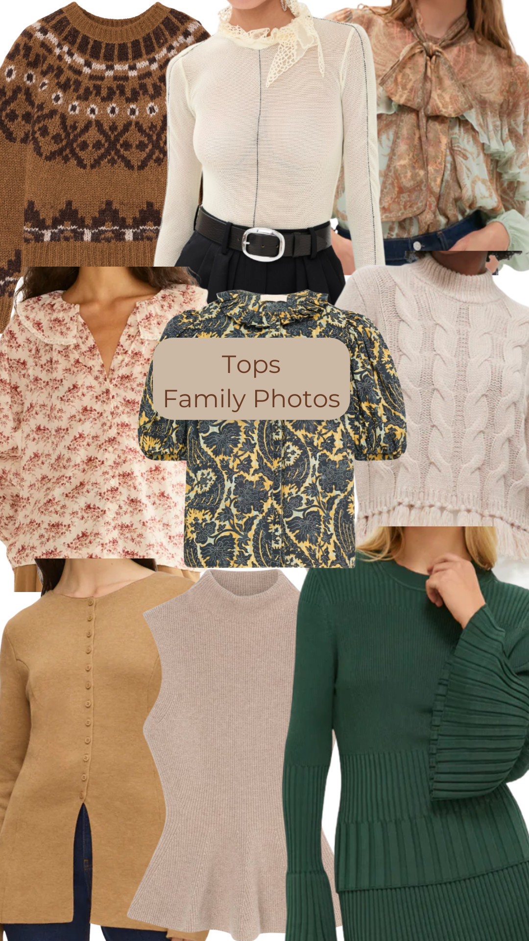 Tops Family Photos 

 

#LTKSeasonal #LTKStyleTip