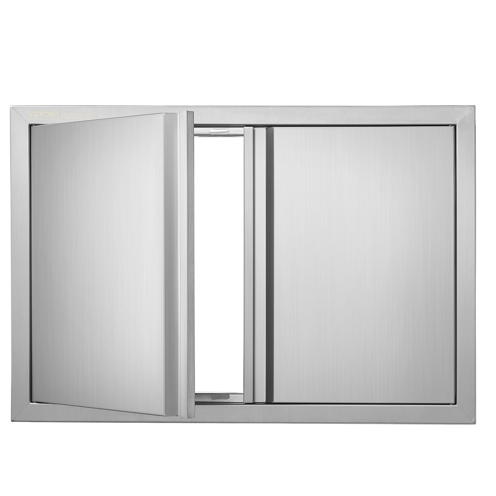 VEVOR BBQ Access Door, 30.5W x 21H Inch Double Outdoor Kitchen, Stainless Steel Flush Mount, Wall... | Amazon (US)