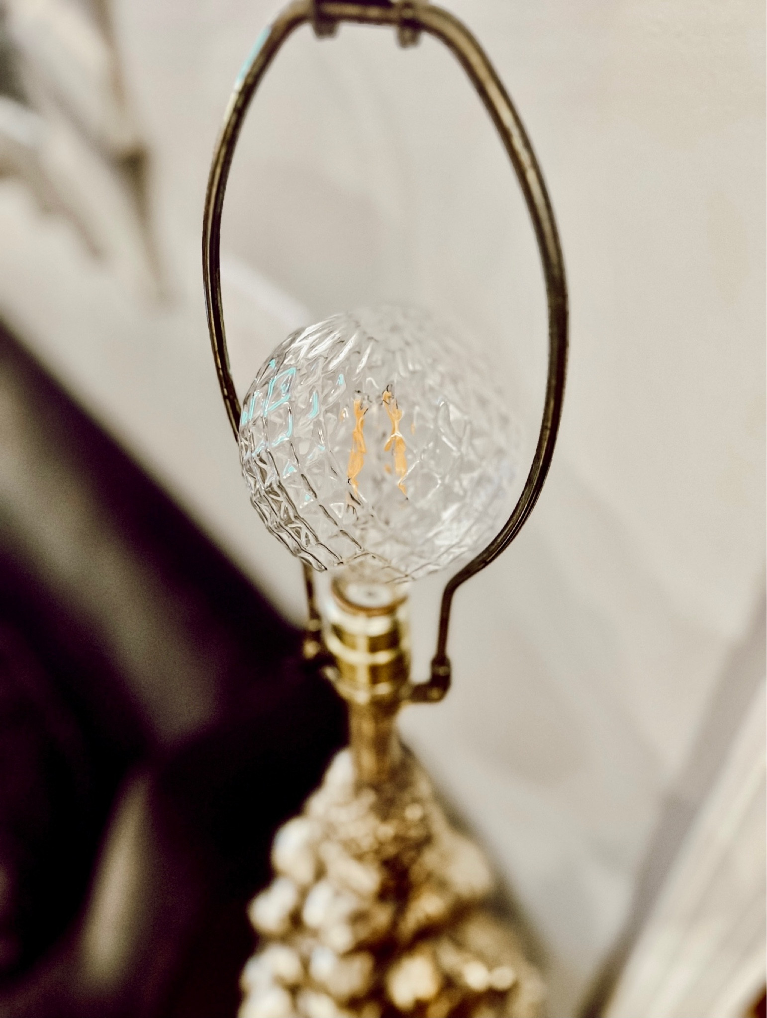 A pretty, faceted bulb to elevate my thrifted lamp 💡🤎

#LTKhome #LTKstyletip #LTKfindsunder50