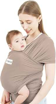 Acrabros Baby Wrap Carrier,Hands Free Baby Carrier Sling,Lightweight,Breathable,Softness,Perfect ... | Amazon (US)