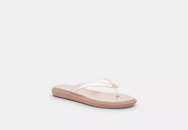 Jelly Flip Flop In Signature | Coach (US)