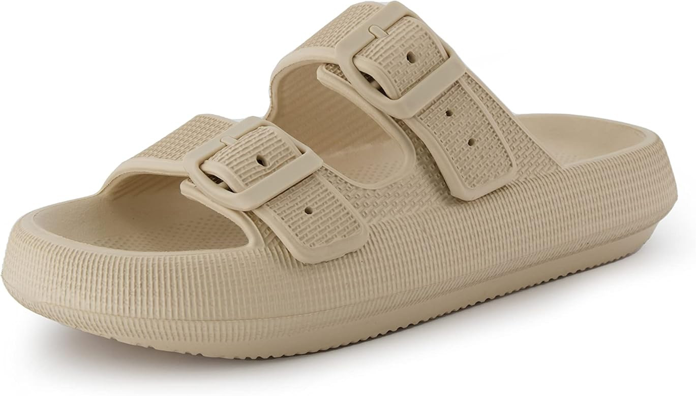 Cushionaire Women's Fame recovery cloud slide with +Comfort | Amazon (US)