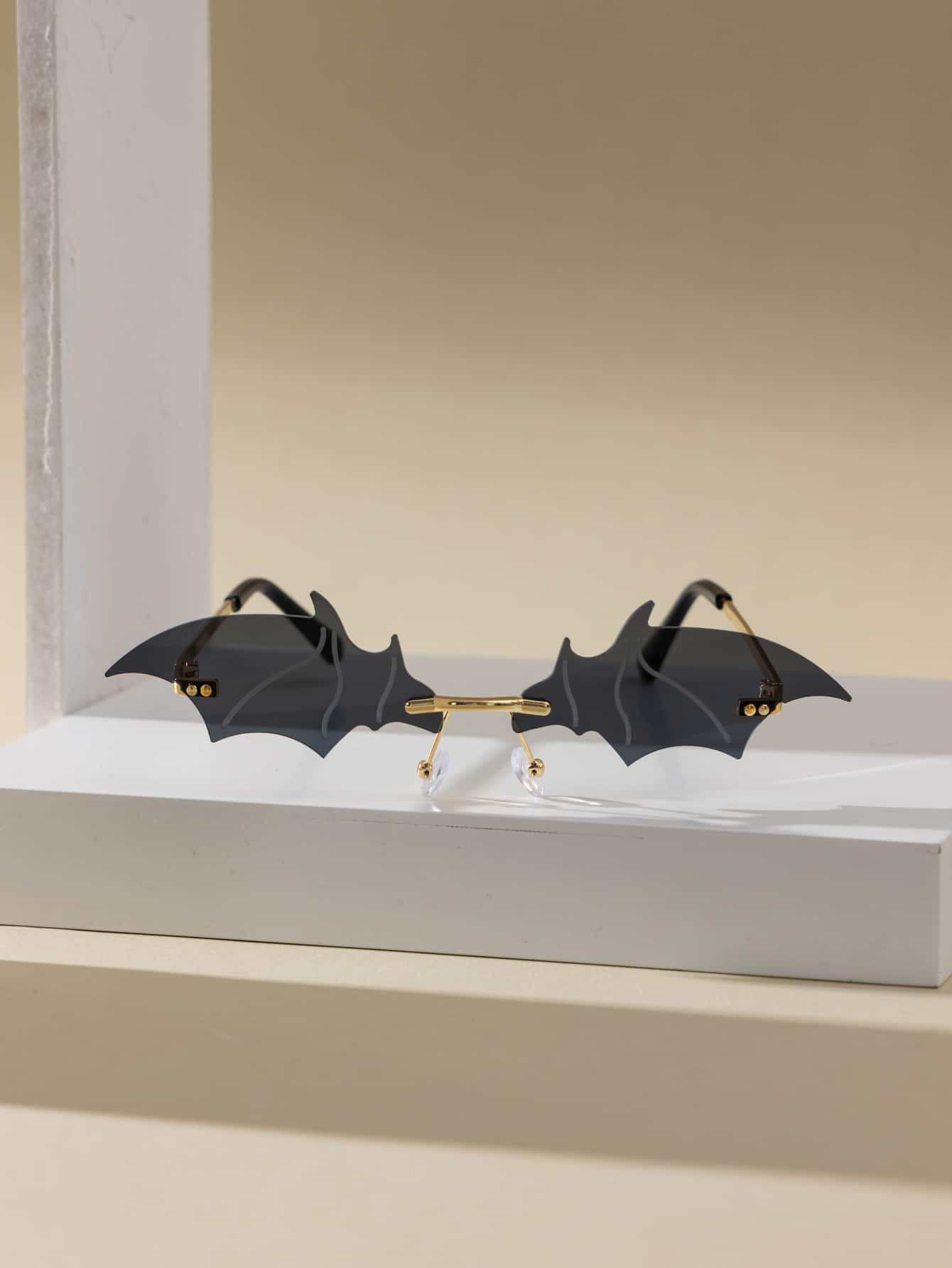 1pc Trendy Bat Shaped Fashion Decorative Glasses For Dressing Up Parties Party Shades Beach Acces... | SHEIN