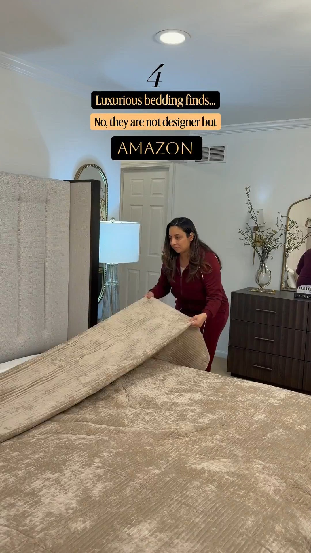 Luxury bedding - all from Amazon 
My beds & nightstands are from @Wayfair #LTKSpringSale



#liketkit #LTKHome #LTKSaleAlert
@shop.ltk
https://liketk.it/5YuUW