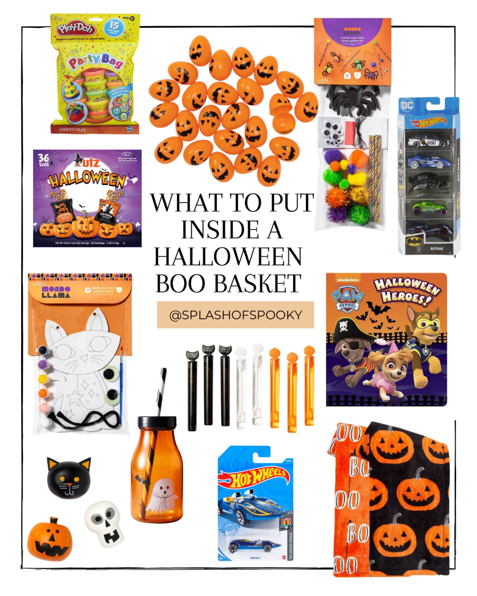 Boo Baskets have made it into the mainstream! 

I’ve been calling them Spooky Baskets for years and I make one for my son from the Great Pumpkin. You can fill them up with anything you want but most people do candy, toys or other Halloween-themed treats. 

#LTKSeasonal #LTKHalloween #LTKkids