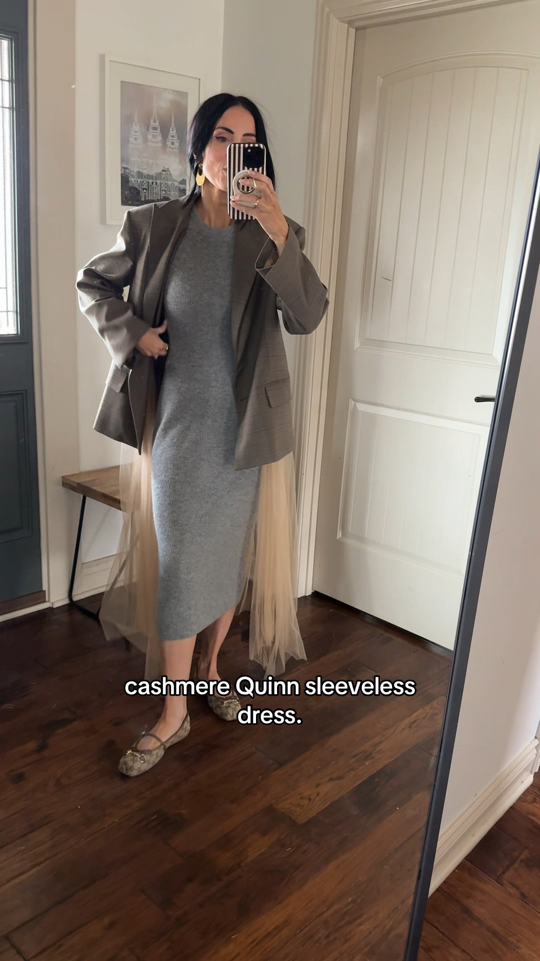 This dress is the perfect base for so many outfits. 