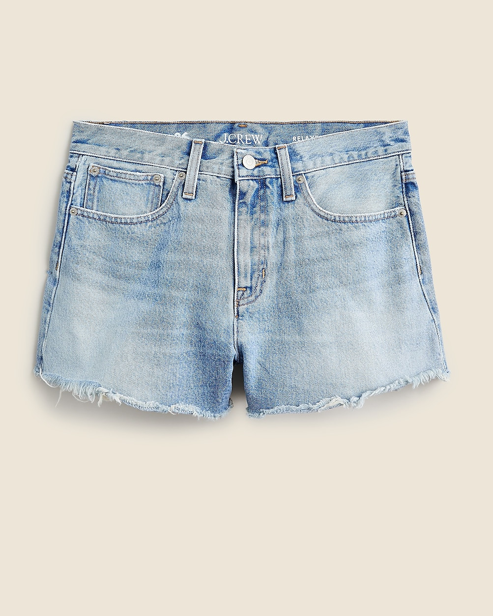 Relaxed denim short in chestnut wash | J. Crew US
