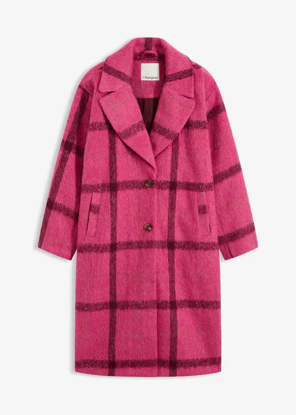 Oversize-Mantel in Wolloptik | Bonprix DE