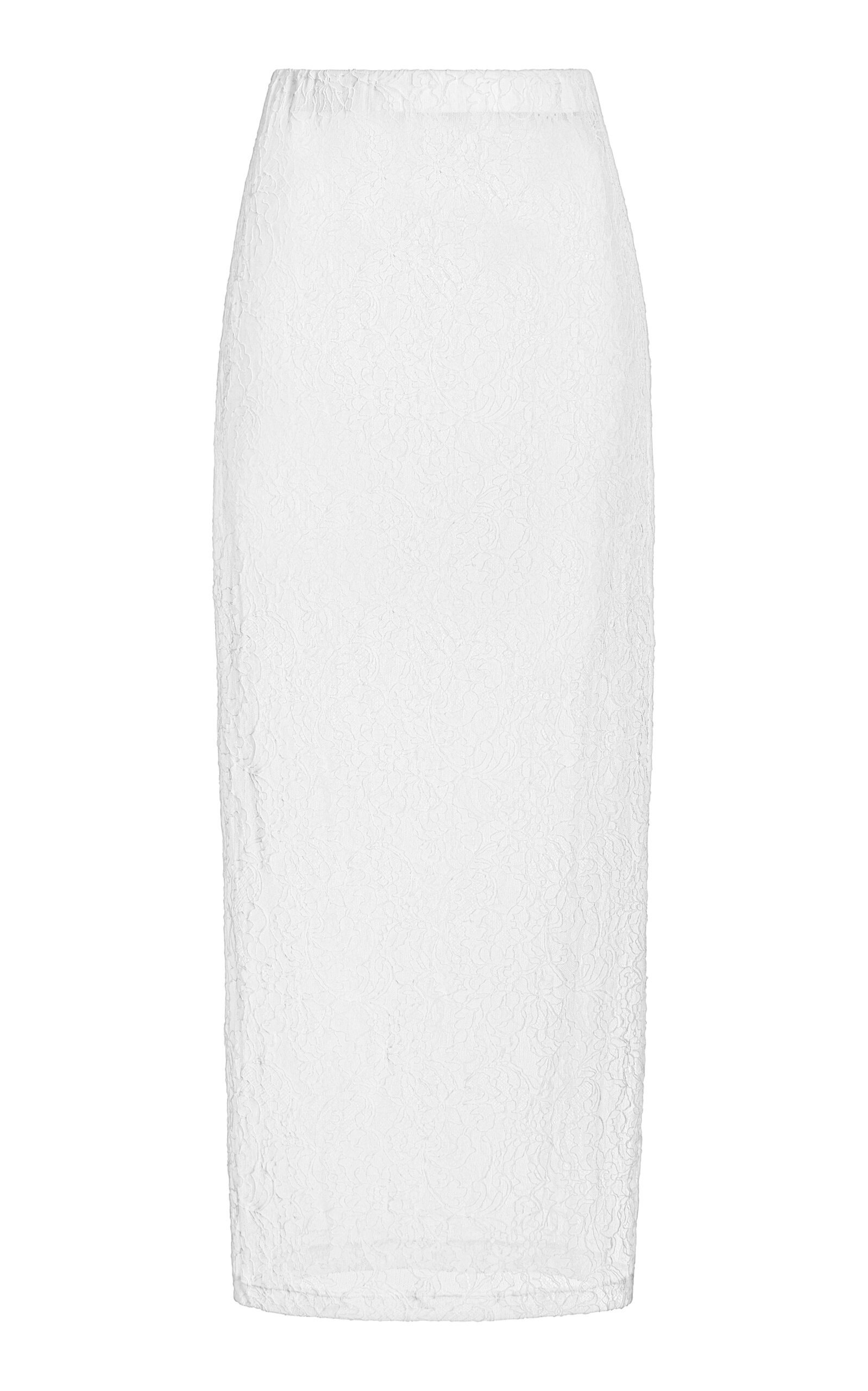 Wardrobe.NYC - Lace Tube Skirt - White - XS - Moda Operandi | Moda Operandi (Global)