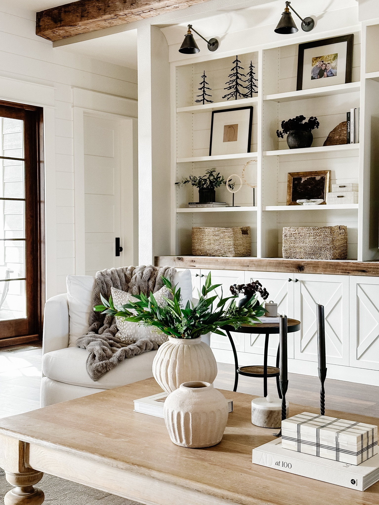 Winter Style
Coffee table
Affordable home decor
Neutral home
Shelf styling 
Target home
Pottery Barn
Swivel chair

#LTKhome #LTKstyletip #LTKfindsunder50