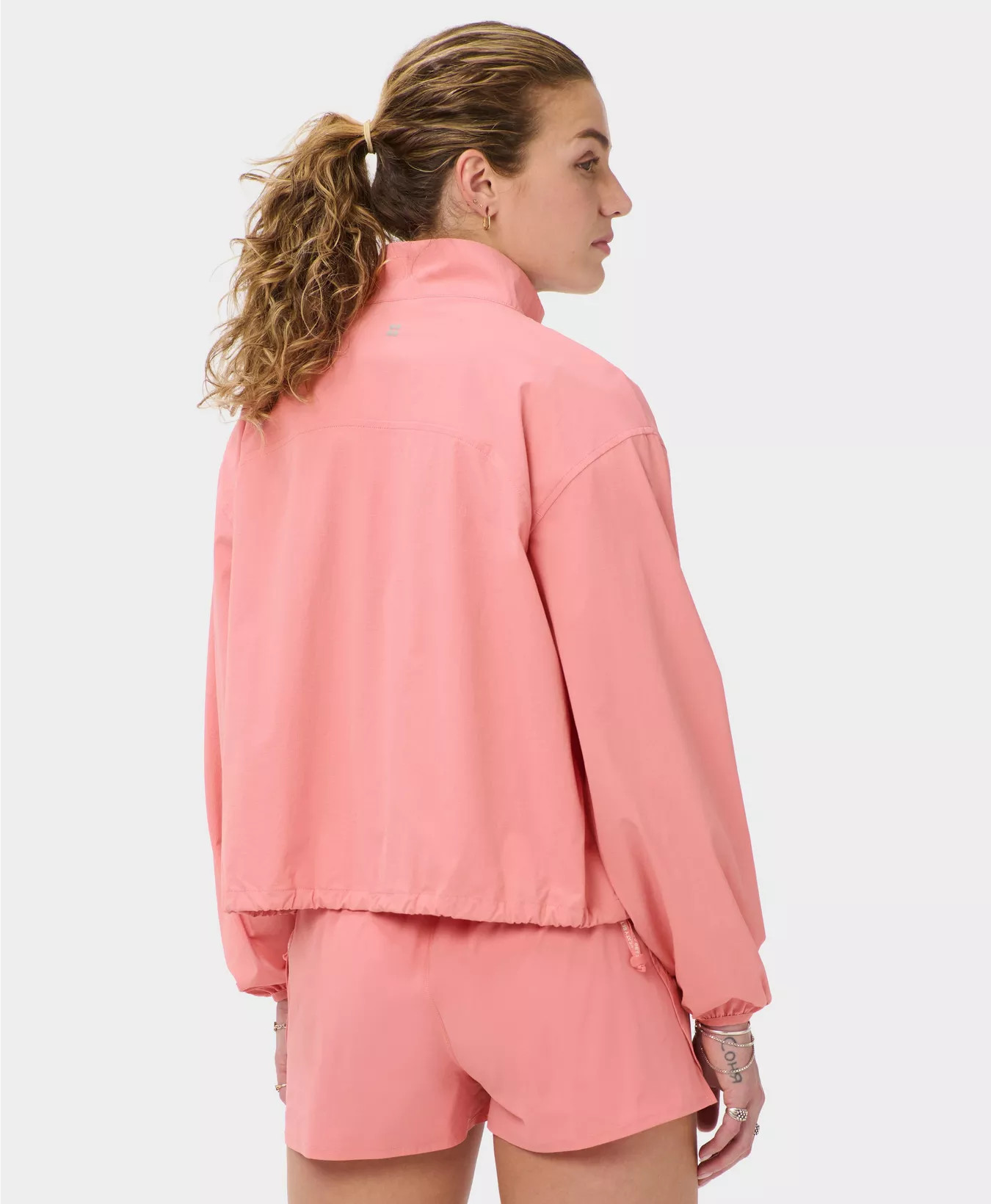Training Shell Jacket - Melrose Pink | Women's Jackets + Coats | Sweaty Betty | Sweaty Betty UK