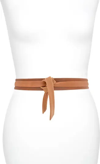 Ada Skinny Leather Wrap Belt | Nordstrom | Nordstrom