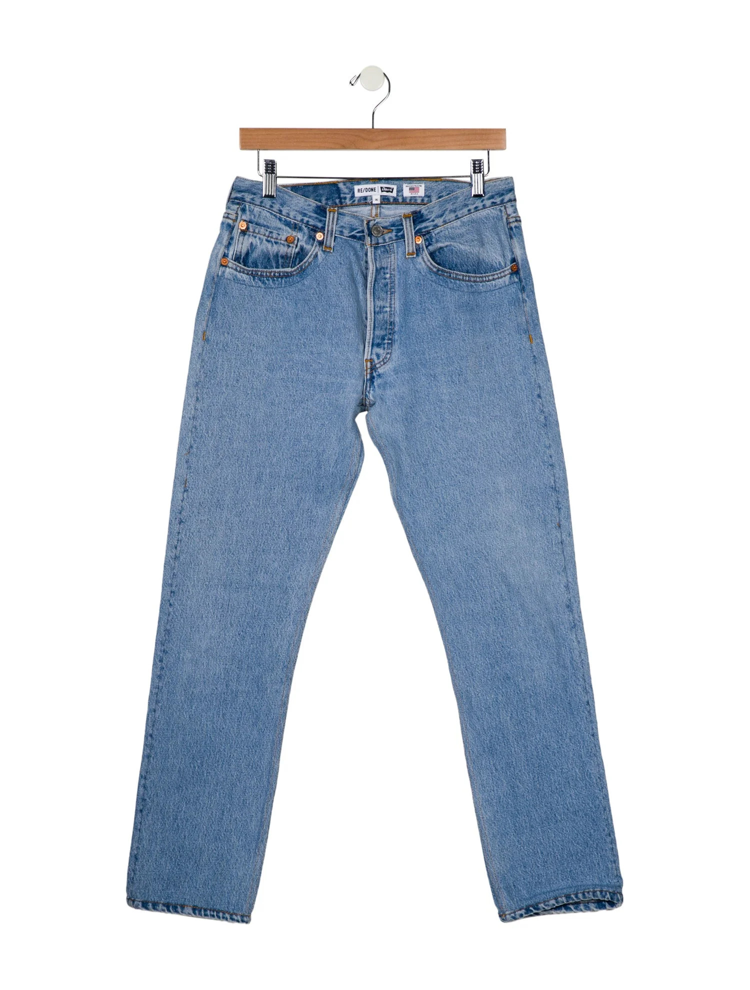 Mid-Rise Straight Leg Jeans w/ Tags | The RealReal