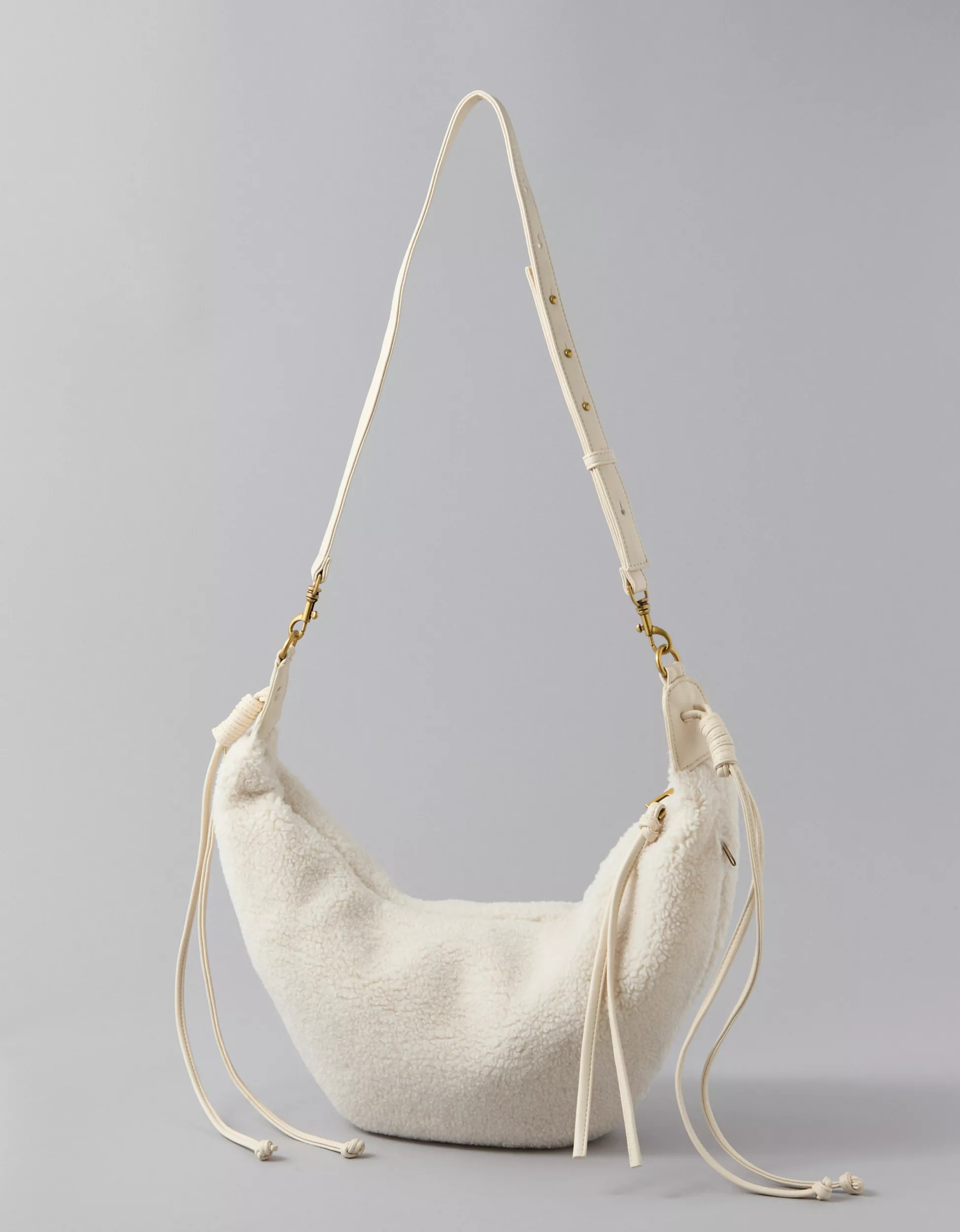 AE Sherpa Crescent Bag | American Eagle Outfitters (US & CA)