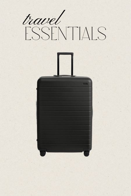 my favorite suitcase for checking in …. It’s sturdy, durable and also looks sleek. I got black since I’d be checking it and it will get scuffed up. I’ve this for 7 years and it’s still in great shape! 

#LTKtravel #LTKGiftGuide #LTKMostLoved