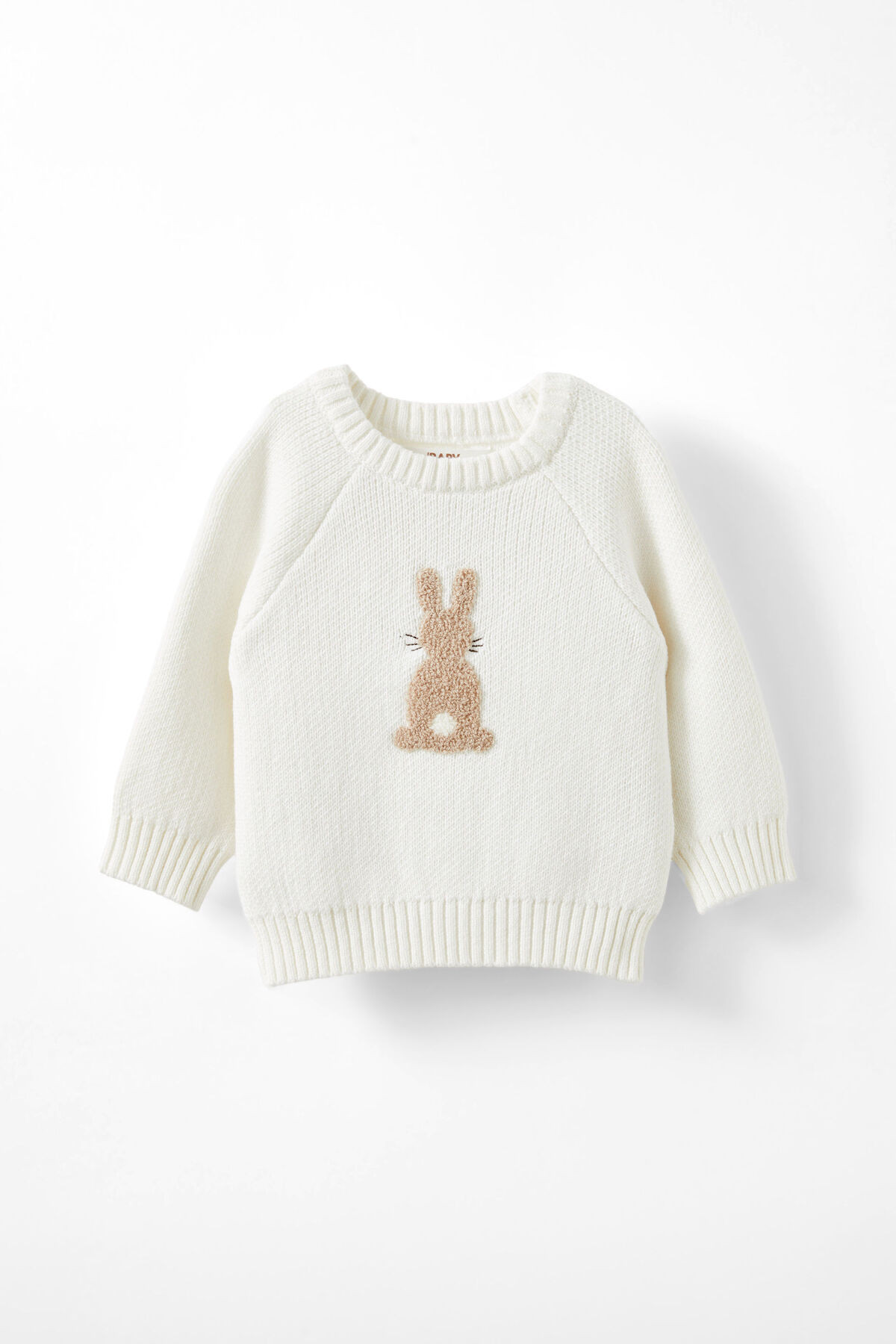 Organic Raglan Knit Sweater | Cotton On (US)