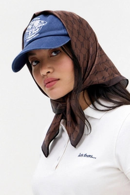 iets frans... Monogram Silky Headscarf | Urban Outfitters UK
