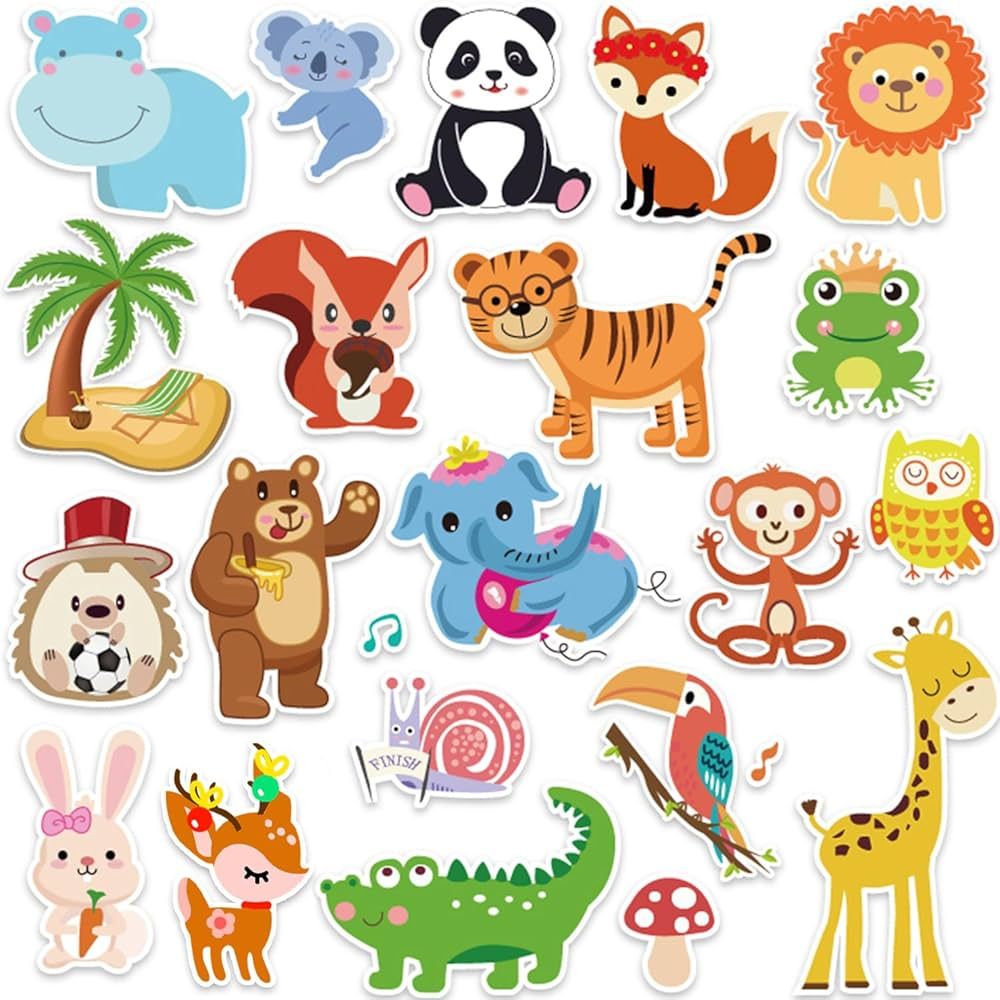 Window Clings Stickers for Kids Window Gel Clings Decals Thick Gel Clings Toddlers and Adults Cla... | Amazon (US)