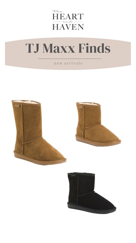 Great price point for these cozy boots! Would make an easy gift too! #shearlingboot

#LTKHoliday
