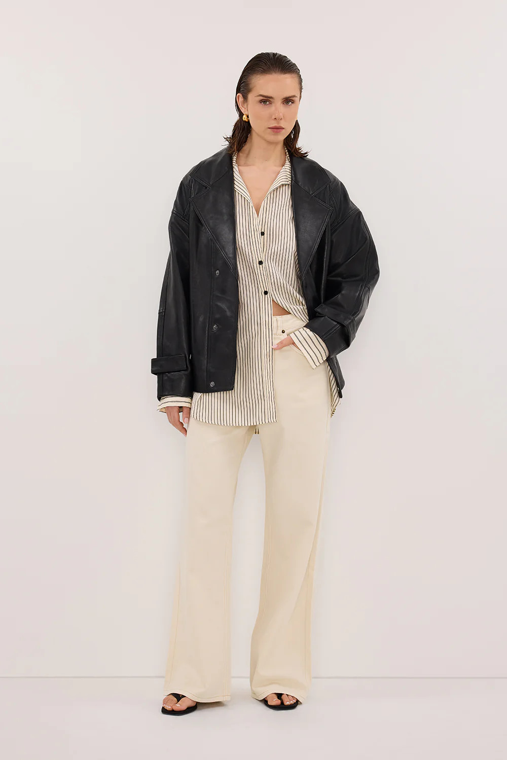 REAGAN 2.0 NATURAL SLOUCHY JEAN | DISSH