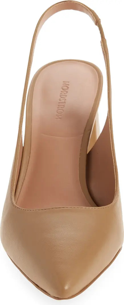Polina Pointed Toe Slingback Pump (Women) | Nordstrom