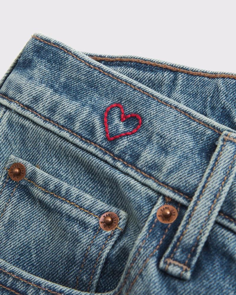 Mid Rise 90s Straight Jean | Abercrombie & Fitch (US)