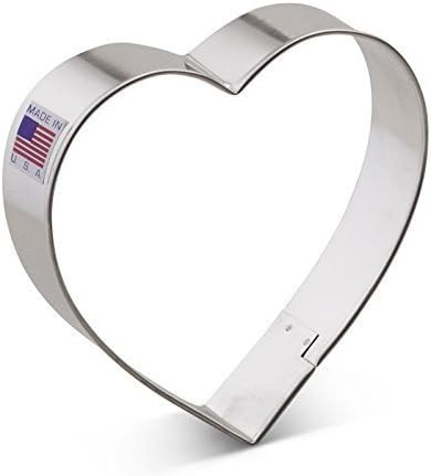 Ann Clark Cookie Cutters Heart Cookie Cutter, 4" | Amazon (US)