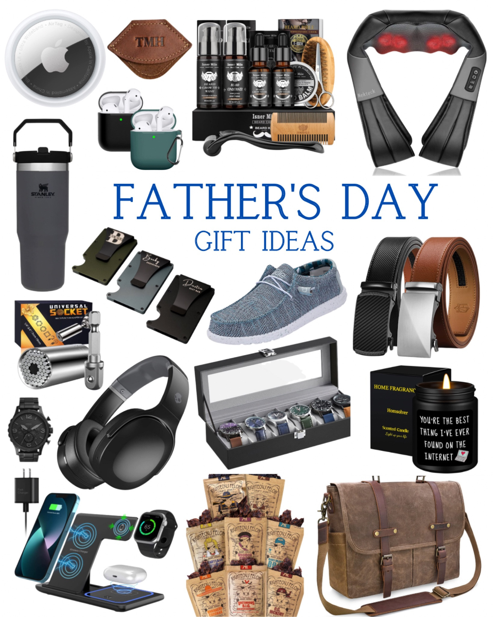 A Father’s Day Gift Guide for all the men if your life!

Father’s Day, gift guide, gifts for men, gifts for dad, men’s gift list, men’s accessories, for him, dad, electronics, gift ideas

#LTKGiftGuide #LTKmens