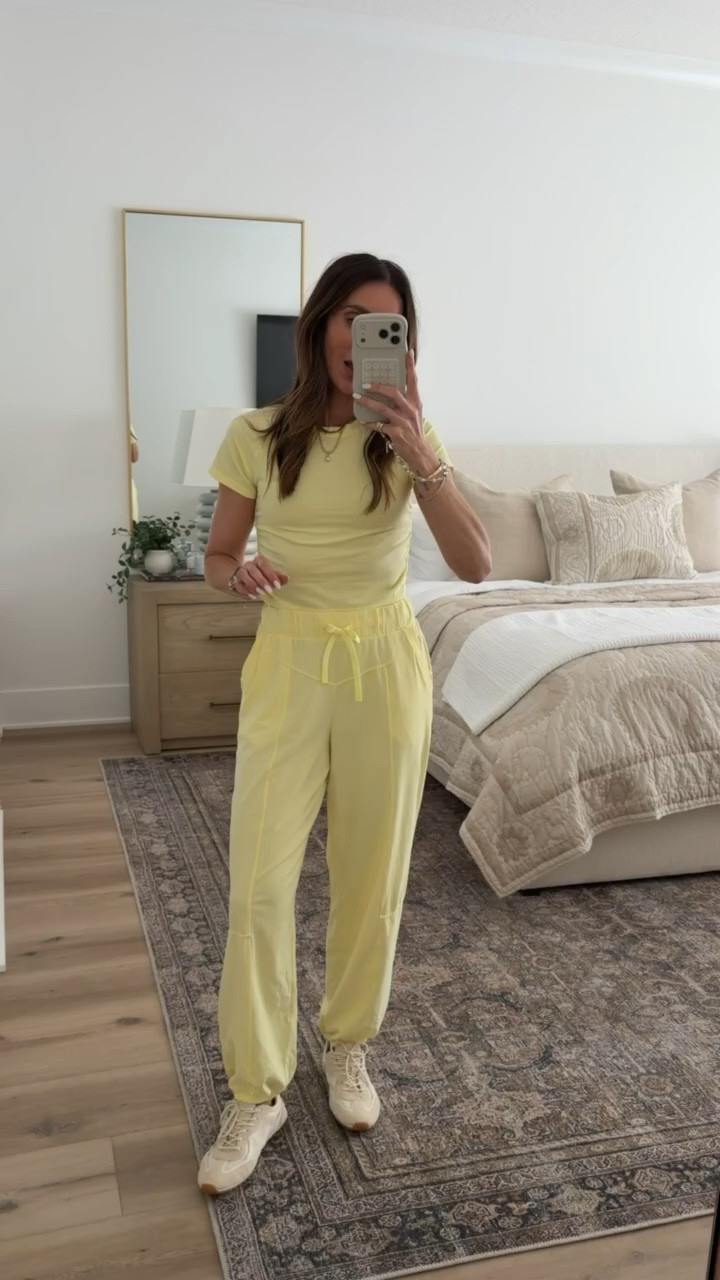 Cute yellow athleisure set, I'm wearing S in both.

look for less, athleisure style, athleisure outfit, yellow set, target activewear, summer style.

#LTKootd #LTKOver40 #LTKActive