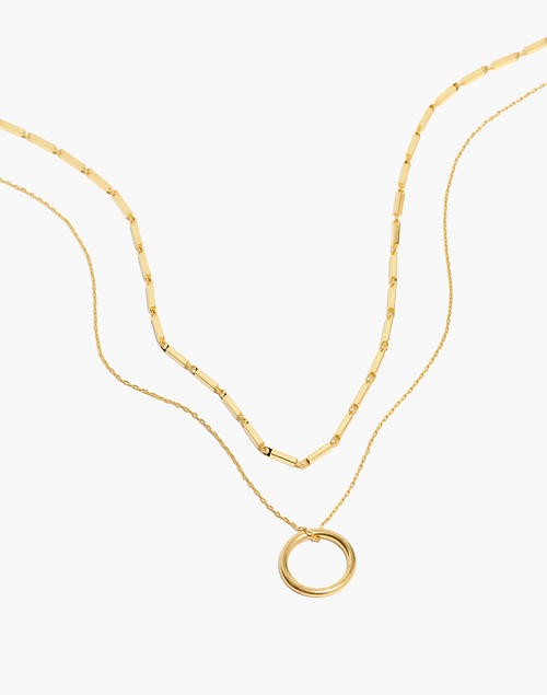 Ring Necklace Set | Madewell