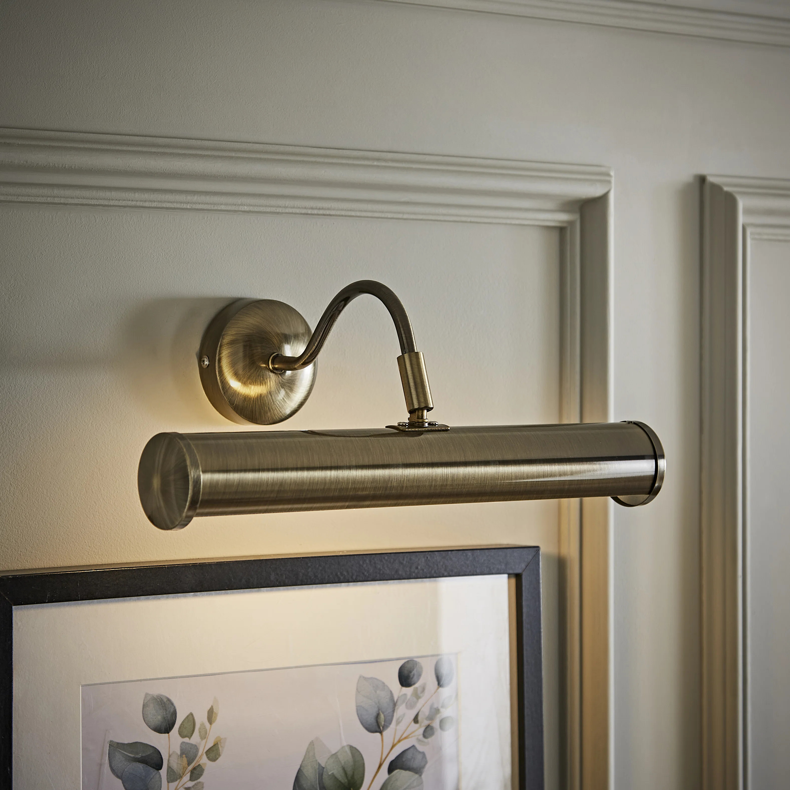 Marlow 2 -Light Hardwired Wall Mount Picture Light | Wayfair UK