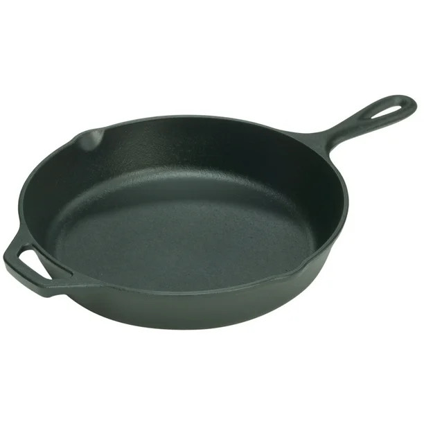Lodge Seasoned Cast Iron 13.25" Skillet with Assist Handle | Walmart (US)