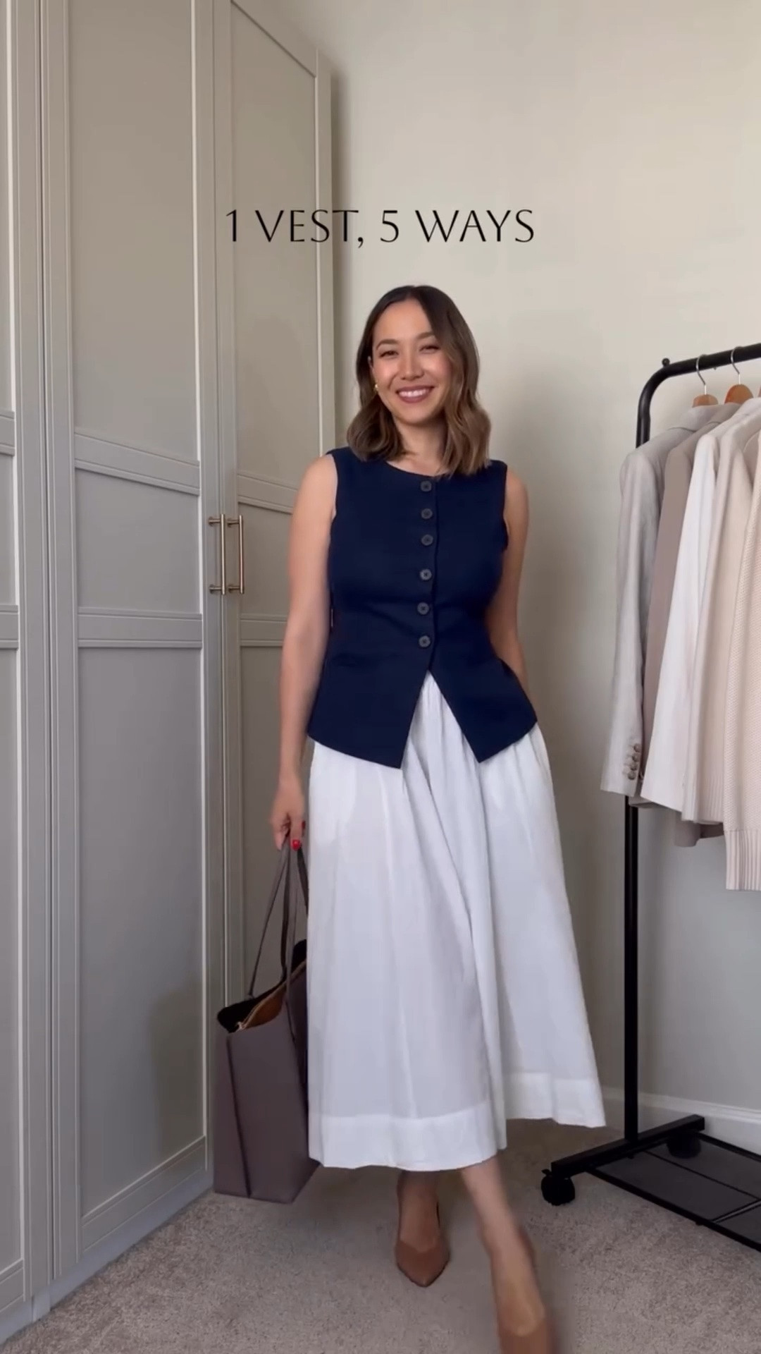 1 vest, 5 ways for spring/summer 

Vest is jcrew - a fave flattering silhouette and perfect for larger busts too

#LTKWorkwear #LTKootd